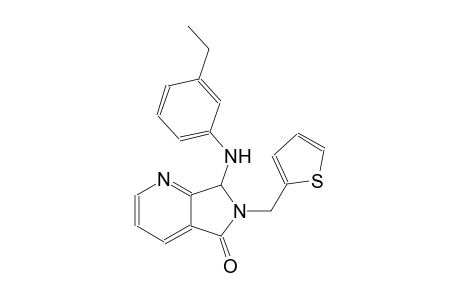 5H-pyrrolo[3,4-b]pyridin-5-one, 7-[(3-ethylphenyl)amino]-6,7-dihydro-6-(2-thienylmethyl)-