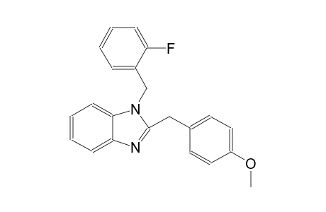 1H-benzimidazole, 1-[(2-fluorophenyl)methyl]-2-[(4-methoxyphenyl)methyl]-