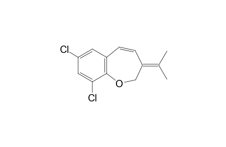 7,9-dichloro-3-isopropylidene-1-benzoxepine