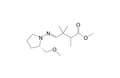 Methyl (3R,2'S)-4-{[2'-(Methoxymethyl)pyrrolidin-1'-yl]imino}-2,3,3-trimethylbutanoate