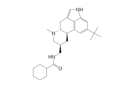 6-Methyl-8.beta.-cyclohexylcarbonylaminomethyl-13-tert-butyl-ergoline