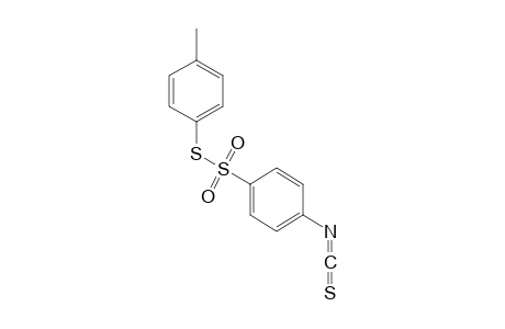 p-ISOTHIOCYANATOTHIOBENZENESULFONIC ACID, S-p-TOLYL ESTER