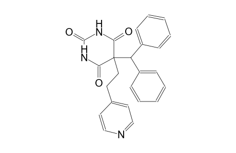 5-benzhydryl-5-[2-(4-pyridinyl)ethyl]-2,4,6(1H,3H,5H)-pyrimidinetrione