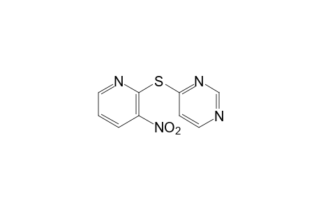 4-[(3-nitro-2-pyridyl)thiol]pyrimidine