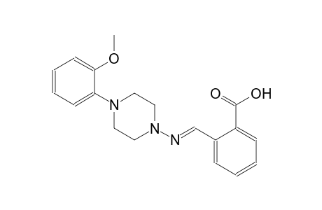 benzoic acid, 2-[(E)-[[4-(2-methoxyphenyl)-1-piperazinyl]imino]methyl]-