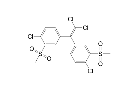 1-Chloro-4-[2,2-dichloro-1-(4-chloro-3-mesyl-phenyl)vinyl]-2-mesyl-benzene