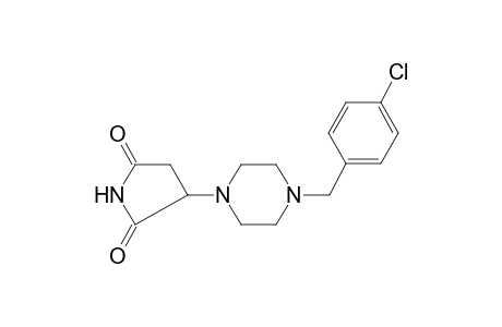 3-[4-(4-Chlorobenzyl)-1-piperazinyl]-2,5-pyrrolidinedione