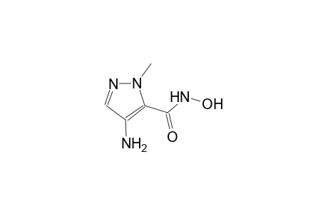 4-amino-N-hydroxy-1-methyl-1H-pyrazole-5-carboxamide