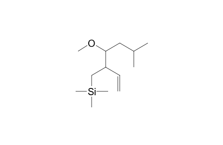 4-Methoxy-6-methyl-3-(trimethylsilyl)methyl-1-heptene