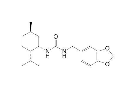 1-(1,3-benzodioxol-5-ylmethyl)-3-[(1S,2S,5R)-2-isopropyl-5-methyl-cyclohexyl]urea