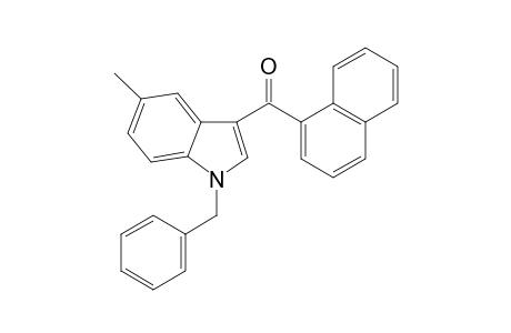 1-Benzyl-5-methyl-3-(1-naphthoyl)-1H-indole