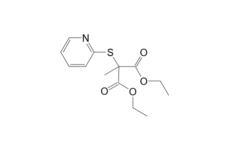 2-(1-Thia-2,2-dicarbethoxypropyl)pyridine