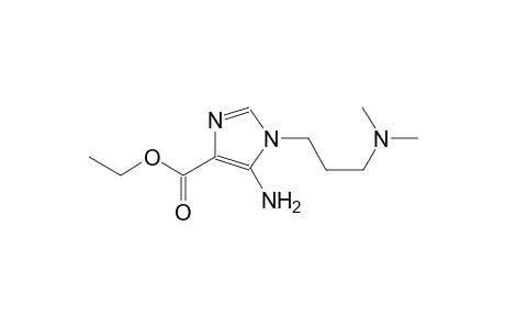 1H-imidazole-4-carboxylic acid, 5-amino-1-[3-(dimethylamino)propyl]-, ethyl ester