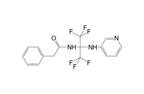 Benzeneacetamide, N-[2,2,2-trifluoro-1-(3-pyridinylamino)-1-(trifluoromethyl)ethyl]-