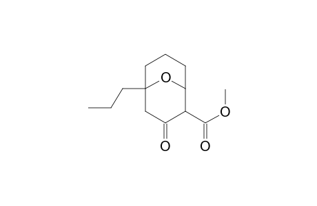 3-Hydroxy-2-(methoxycarbonyl)-5-propyl-9-oxabicyclo[3.3.1]non-2-ene
