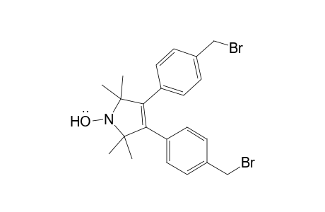 3,4-Bis[4-(bromomethyl)phenyl]-2,2,5,5-tetramethyl-2,5-dihydro-1H-pyrrol-1-yloxyl radical
