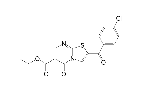 2-(p-Chlorobenzoyl)-6-(ethoxycarbonyl)-5H-thiazolo[3,2-a]pyrimidin-5-one