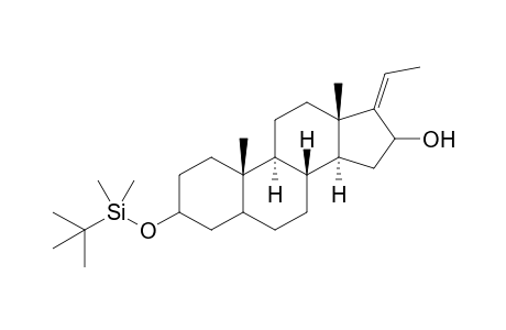 3-{[(t-Butyl)dimethylsilyl]oxy}-pregn-17(20)-en-16-ol