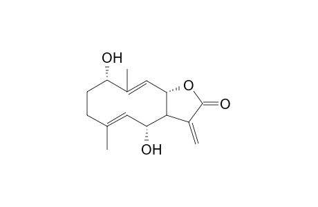 4.alpha.,9-alpha.-Dihydroxy-3,7-dimethyl-11-methylene-12-oxo-13-oxabicyclo[8.3.0]trideca-2,7-diene