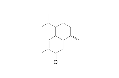 3-Methyl-8-methylene-5-propan-2-yl-1,4a,5,6,7,8a-hexahydronaphthalen-2-one