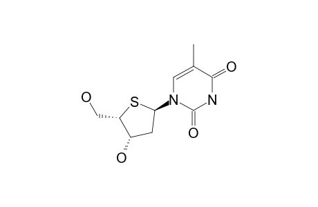 1-[(2R,4S,5S)-4-hydroxy-5-methylol-tetrahydrothiophen-2-yl]-5-methyl-pyrimidine-2,4-quinone