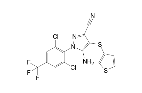 3-Cyano-5-amino-4-[(3-thienyl)thio]-1-[2,6-dichloro-4-(trifluoromethyl)phenyl]pyrazole