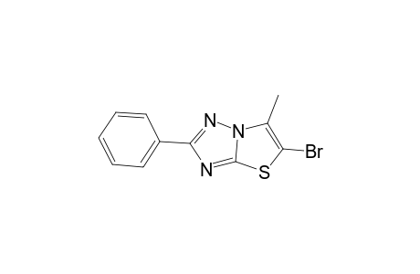 5-Bromo-6-methyl-2-phenyl[1,3]thiazolo[3,2-b][1,2,4]triazole