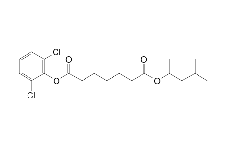 Pimelic acid, 2,6-dichlorophenyl 4-methyl-2-pentyl ester