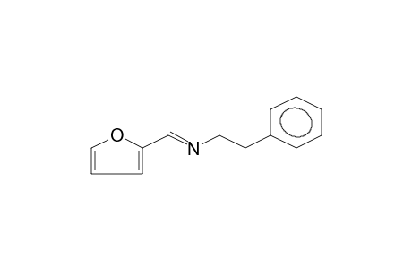 BENZENEETHANAMINE, N-(2-FURANYLMETHYLENE)-
