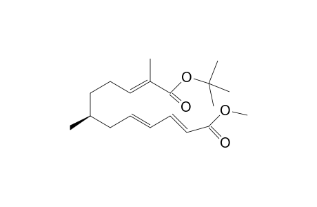 Methyl (2E,4E,10E)-(S)-(+)-11-(tert-Butoxycarbonyl)-7-methylundeca-2,4,10-trienoate