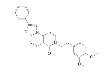 pyrido[3,4-e][1,2,4]triazolo[1,5-a]pyrimidin-6(7H)-one, 7-[2-(3,4-dimethoxyphenyl)ethyl]-2-phenyl-