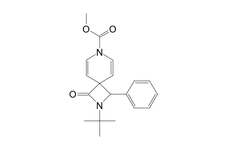 2-TERT.-BUTYL-1-OXO-3-PHENYL-2,7-DIAZA-SPIRO-[3.5]-NONA-5,8-DIENE-7-CARBOXYLIC-ACID-METHYLESTER