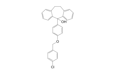 5-[(p-Chlorobenzyloxy)phenyl]-10,11-dihydro-5H-dibenzo[a,d]cyclohepten-5-one