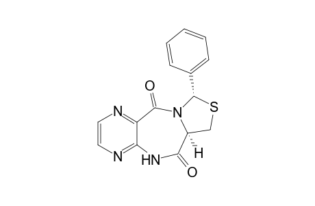 (3S,11aR)-3-Phenyl-1H,3H-pyrazino[2,3-e]thiazolo[3,4-a][1,4]diazepin-5,11(10H,11aH)-dione
