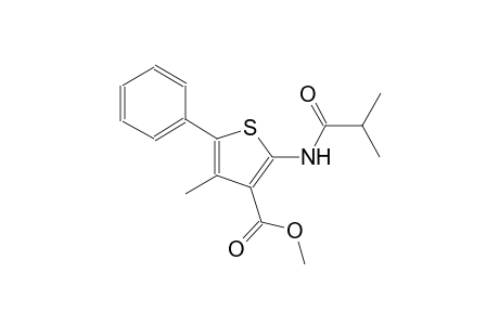 methyl 2-(isobutyrylamino)-4-methyl-5-phenyl-3-thiophenecarboxylate