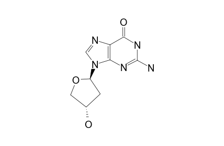 2-AMINO-1,9-DIHYDRO-9-(TETRAHYDRO-4-HYDROXYFURAN-2-YL)-(2R-TRANS)-6H-PURIN-6-ONE