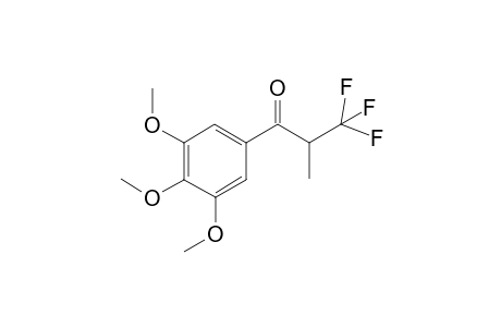 3,3,3-trifluoro-2-methyl-1-(3,4,5-trimethoxyphenyl)pro-pan-1-one