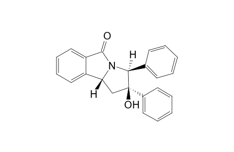 (2R,3S,9bR)-2-Hydroxy-2,3-diphenyl-1,2,3,9b-tetrahydro-pyrrolo[2,1-a]isoindol-5-one