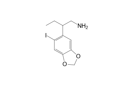 2-(2-Iodo-4,5-methylenedioxyphenyl)butanamine