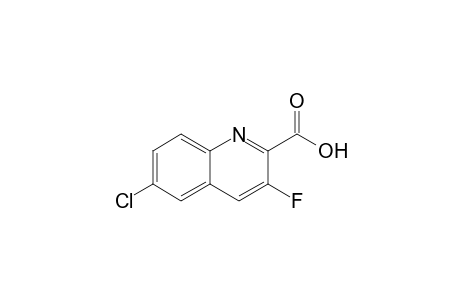 6-Chloro-3-fluoroquinoline-2-carboxylic acid