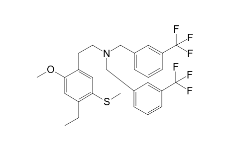 2C-5-TOET N,N-bis(3-trifluoromethylbenzyl)