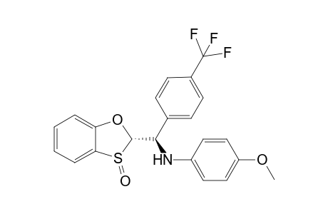 (2S,Ss)-2-[(1R)-1-(4-Methoxyphenylamino)-1-(4-trifluoromethylphenyl)methyl]-1,3-benzoxathiole-3(2H)-oxide
