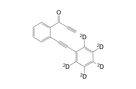 1-[2-(d5-Phenylethynyl)phenyl]-2-propyn-1-one