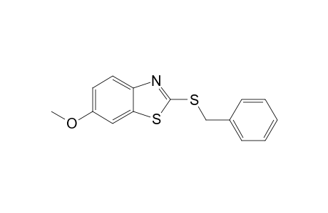 2-(Benzylsulphanyl)-6-methoxy-1,3-benzothiazole