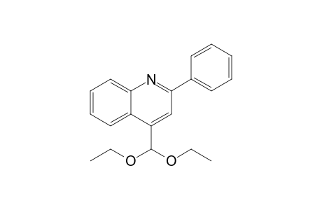 4-Diethoxymethyl-2-(phenyl)quinoline