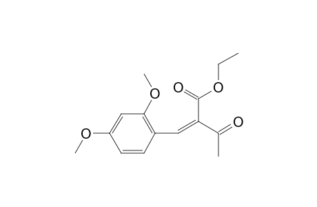 4-(2,4-DIMETHOXYPHENYL)-3-ETHOXYCARBONYL-3-BUTEN-2-ONE;MAJOR_ISOMER
