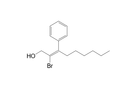 (E)-2-Bromo-3-phenyl-2-nonen-1-ol