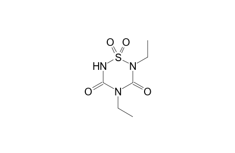 2H-1,2,4,6-Thiatriazine-3,5(4H,6H)-dione, 2,4-diethyl-, 1,1-dioxide