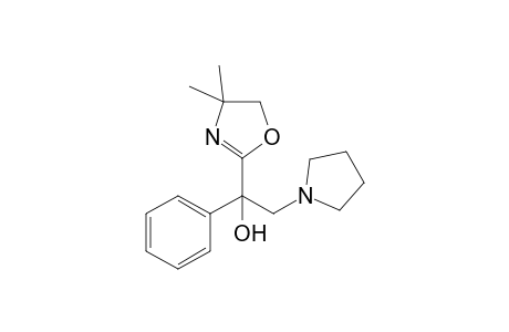 1-(4,4-Dimethyl-2-oxazolin-2-yl)-1-phenyl-2-(pyrrolidin-1-yl)-ethanol