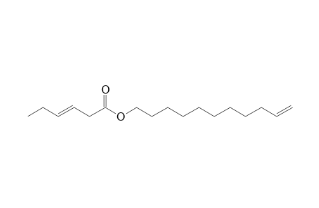 Undec-10-enyl (E)-hex-3-enoate